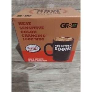 Heat Sensitive Color Changing 16 Oz Mug Get Better Soon